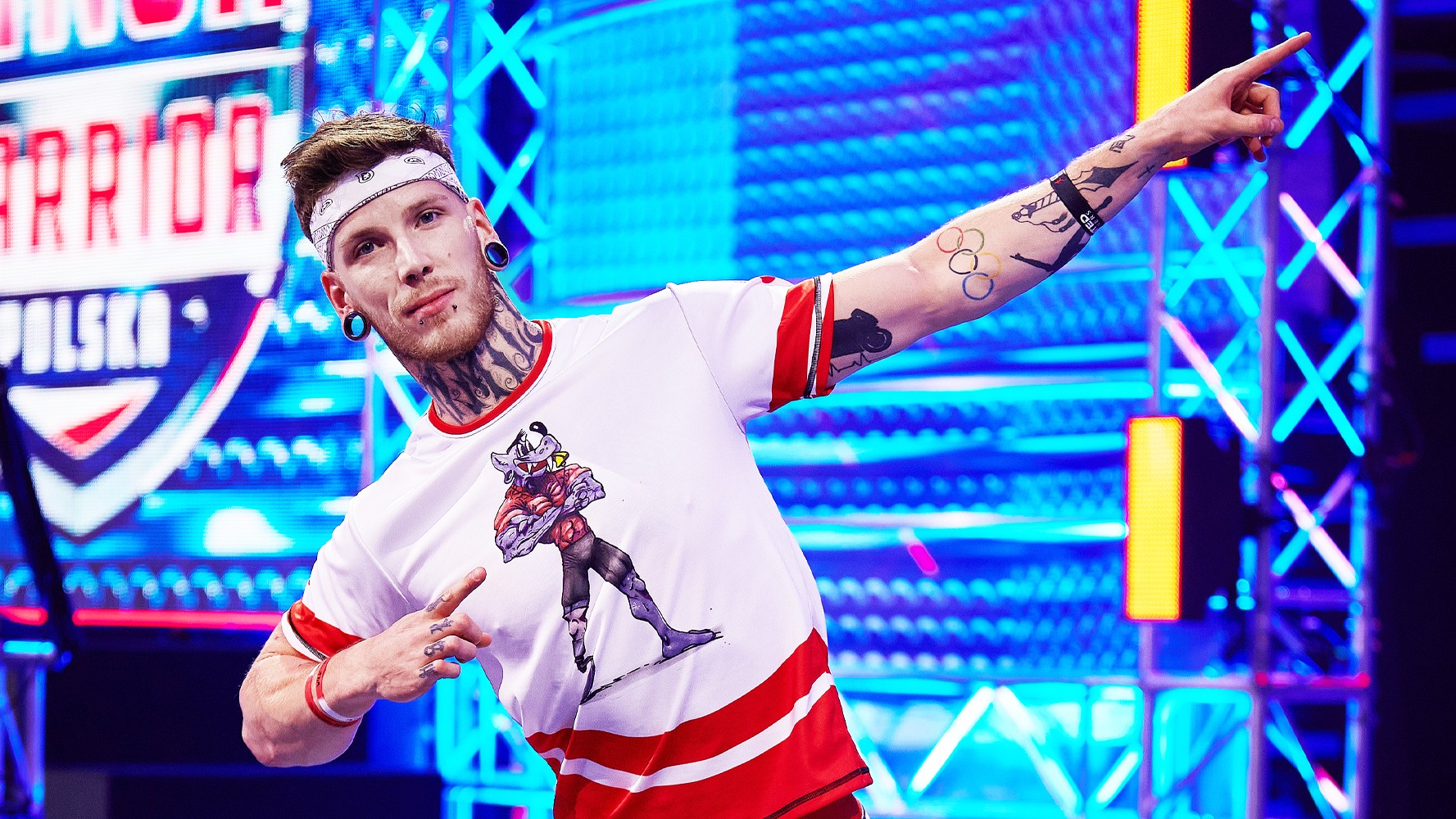 Sylwester Wilk znów na torze Ninja Warrior Polska Polsat pl