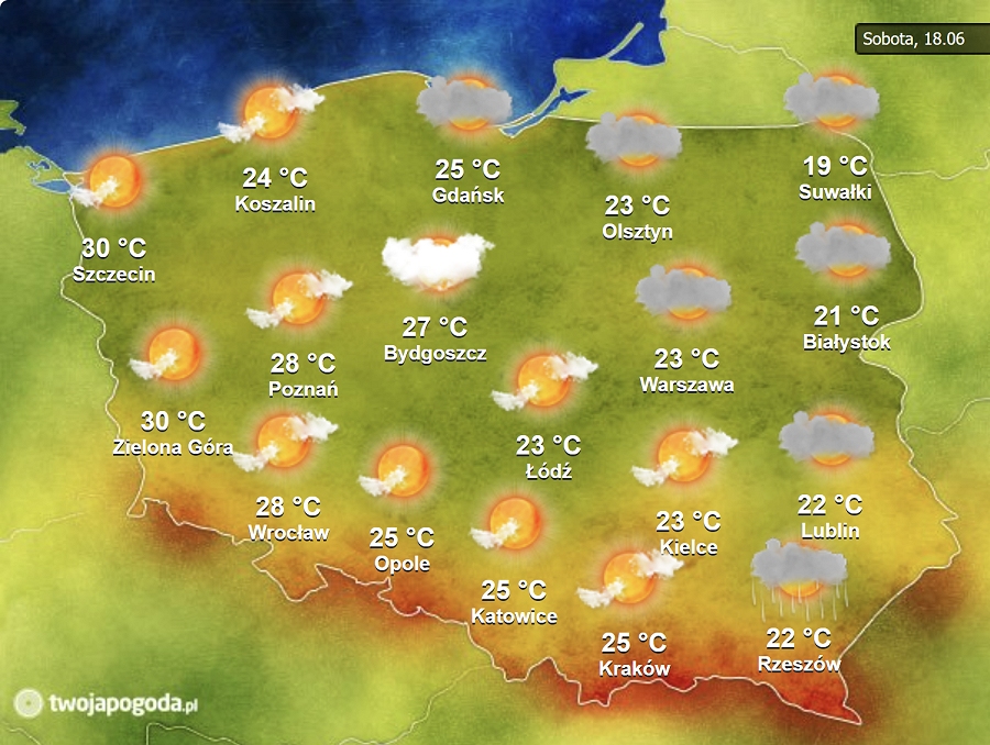 Upalnie i burzowo Sprawdź prognozę na długi weekend bo pogoda może