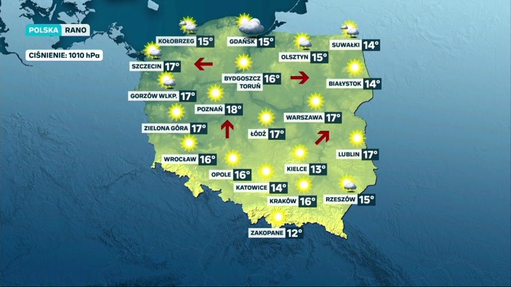 Prognoza Pogody Sobota 8 Lipca Poranek Wideo Polsat News