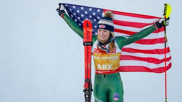 Alpejski P Shiffrin Ju Si Cieszy Z Kryszta Owej Kuli Polsat Sport