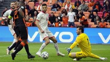 Euro 2020 Macedonia Północna Holandia 0 2 Gol Georginio Wijnalduma