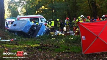 Ma Opolskie Zderzenie Ci Gnika I Busa Z Niepe Nosprawnymi Jedna Osoba