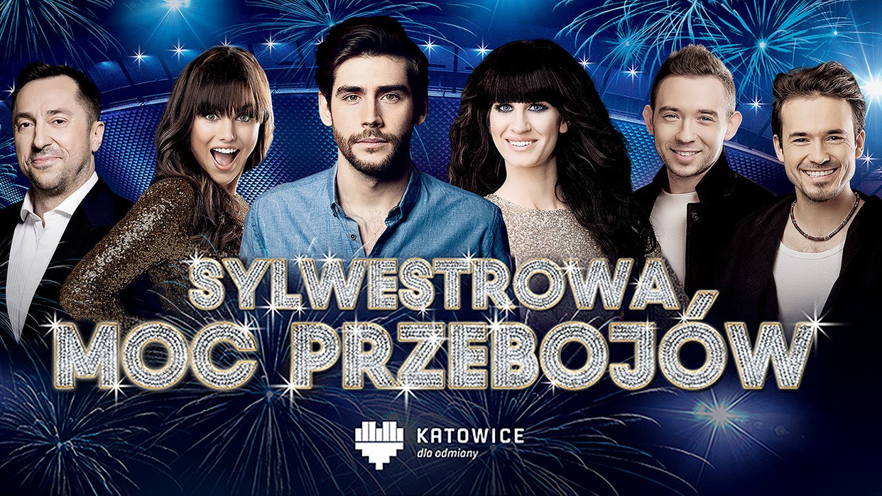 „Sylwestrowa Moc Przebojów 2017” na żywo z Katowic