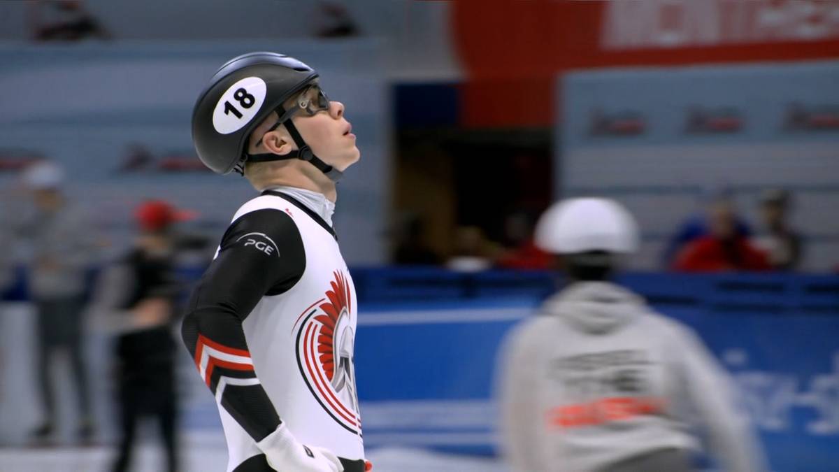 Michał Niewiński z karą i bez awansu do półfinału biegu na 1000 m podczas World Tour w Montrealu