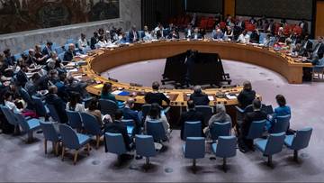 Nadzwyczajne posiedzenie Rady Bezpieczeństwa ONZ ws. rosyjskich dronów. "Na wniosek Polski"