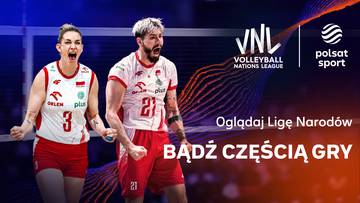 Wszystkie mecze siatkarskiej Ligi Narodów w kanałach Polsat Sport i streamingu Polsat Box Go