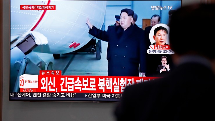 Media: wysadzono tunele i wieże obserwacyjne na poligonie nuklearnym w Korei Północnej
