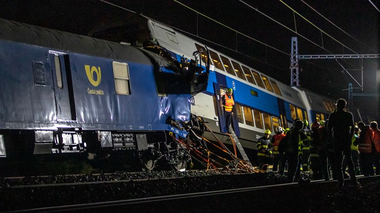Katastrofa kolejowa w pobliżu Czeskiego Brodu. Podano prawdopodobną przyczynę