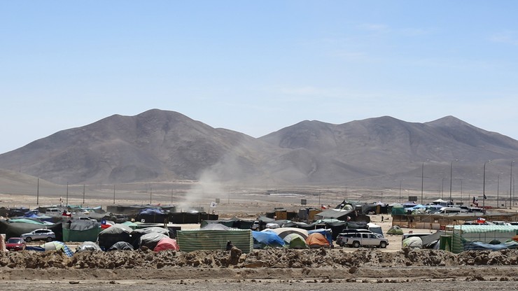 Strajk na wysokości 3 300 m n.p.m. Chilijscy górnicy przeciw obniżeniu płac