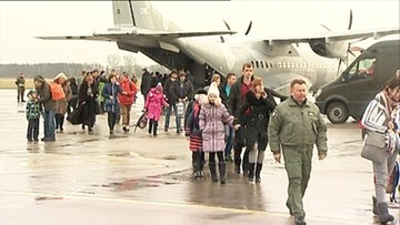 Pierwsze rodziny ewakuowane z Ukrainy opuściły ośrodek w Rybakach