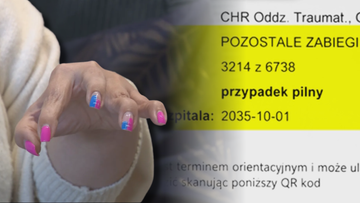 Ma niesprawną rękę i skierowanie "na już". Przeżyła szok, gdy zobaczyła termin zabiegu