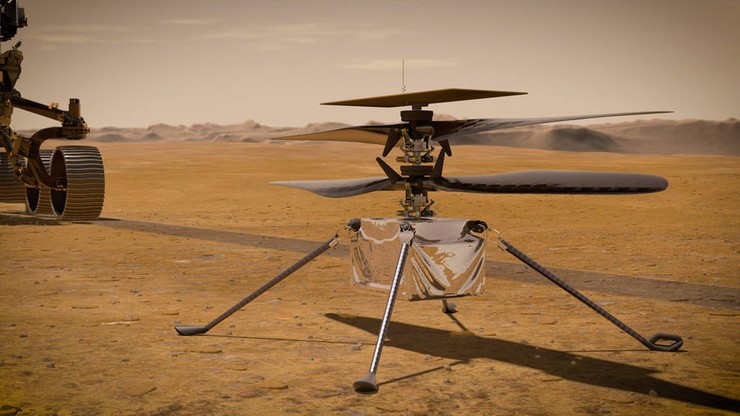 Marsjański dron Ingenuity wykonał trzeci lot. "Odbył się zgodnie z naszymi założeniami"