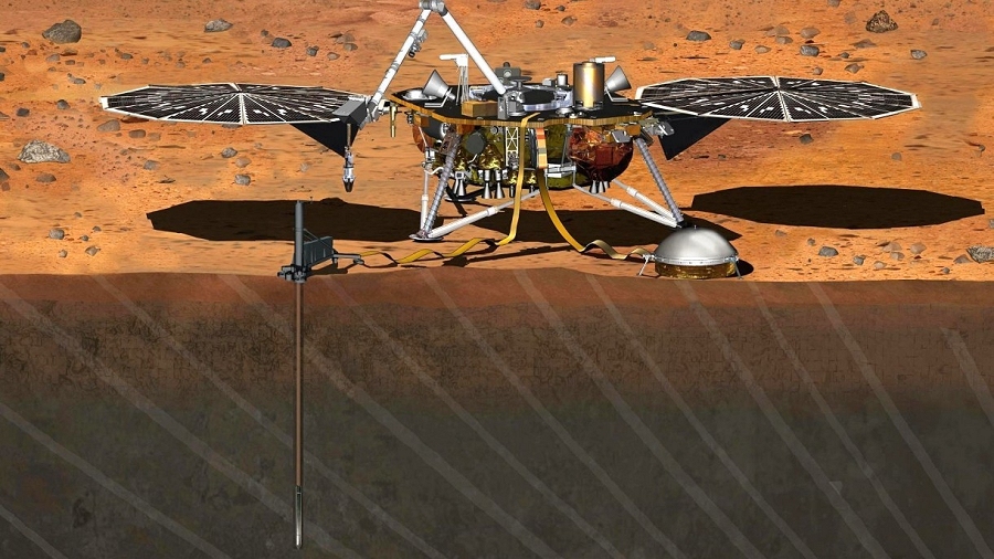 18.11.2018 08:00 NASA zorganizuje transmisję na żywo z lądowania na Marsie sondy InSight