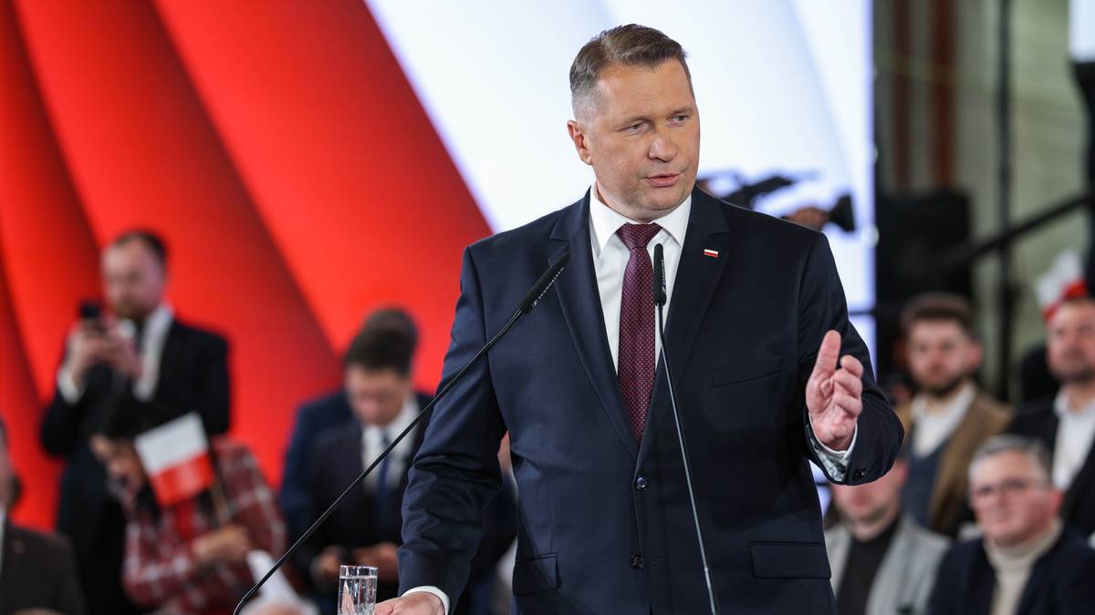 Pierwsze wystąpienie kandydata PiS na premiera. Czarnek mówił o "opcji niemieckiej"