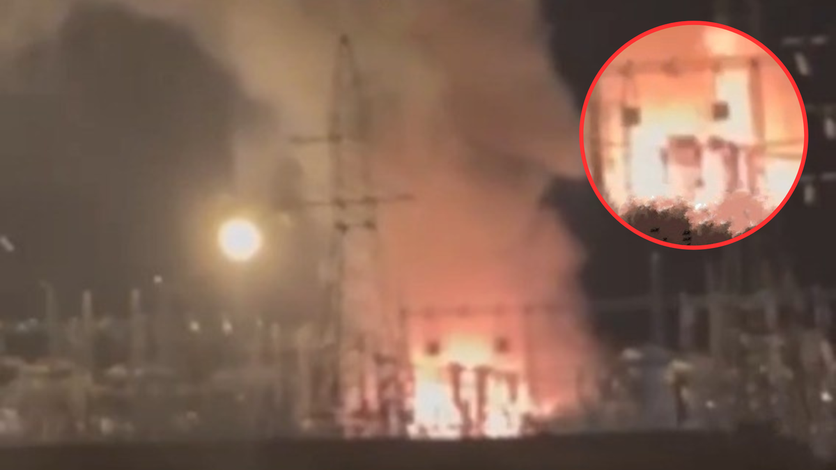 Rosja. Pożar w elektrociepłowni w Biełgorodzie. Władze twierdzą, że to atak ukraińskiego drona