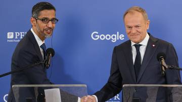 Premier Donald Tusk i szef Google Sundar Pichai podpisali memorandum ws. wykorzystania sztucznej inteligencji w dziedzin