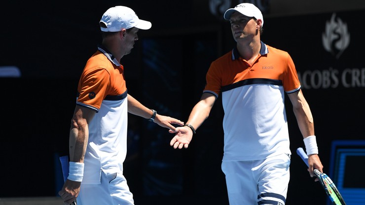 Australian Open: Udany powrót Bryanów do wspólnej gry