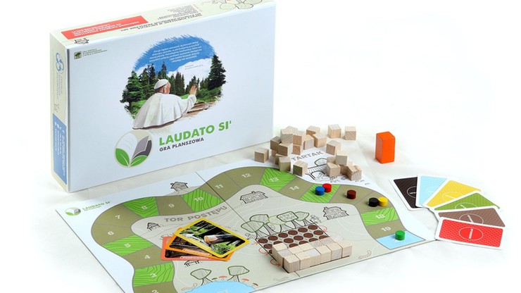 Planszówka ekologiczna inspirowana encykliką "Laudato si". Testowana na lekcjach religii