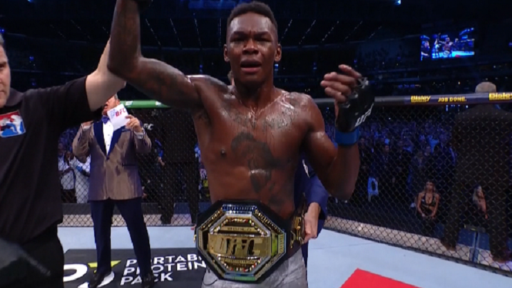 UFC 243: Adesanya nowym mistrzem!
