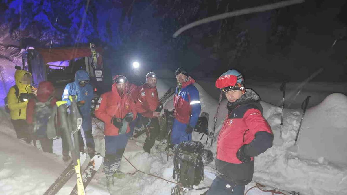 Akcja ratunkowa na Babiej Górze. Turyści znaleźli się po słowackiej stronie