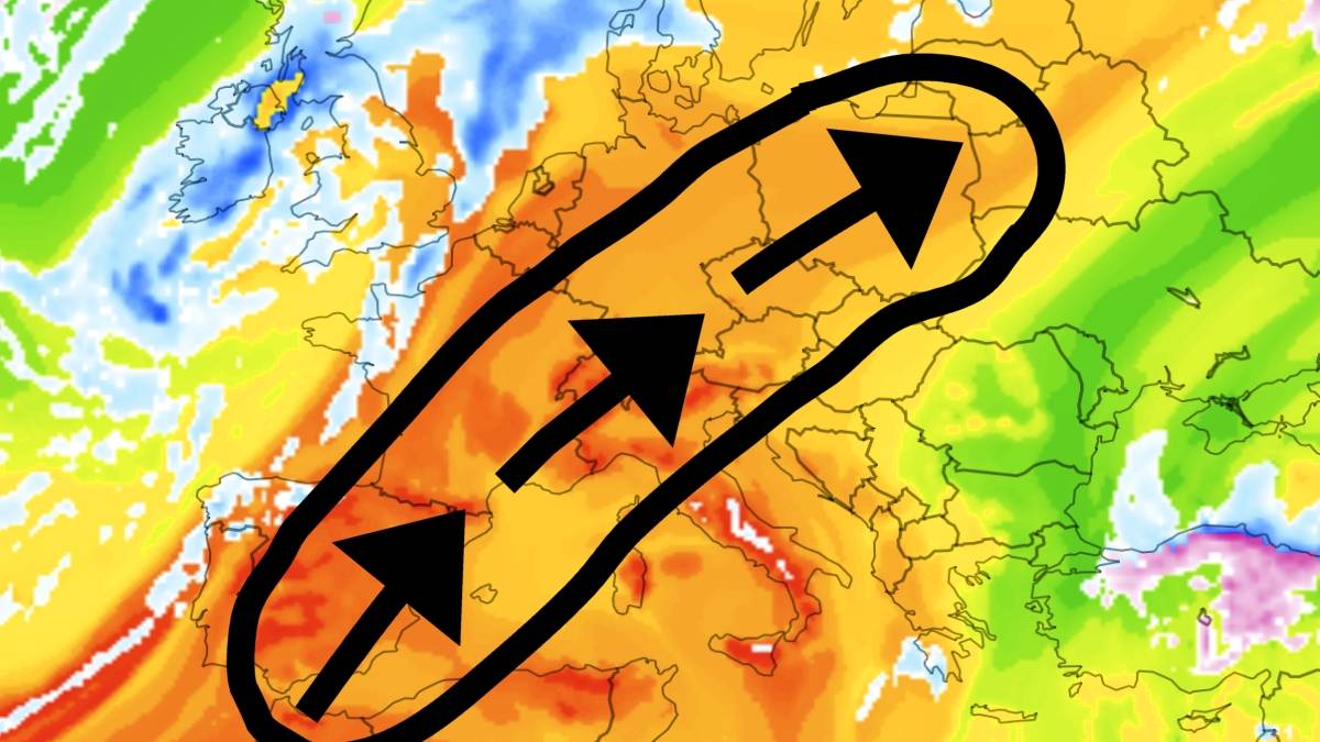 Do Polski płynie ciepłe powietrze z Hiszpanii. Fot. imweather.com