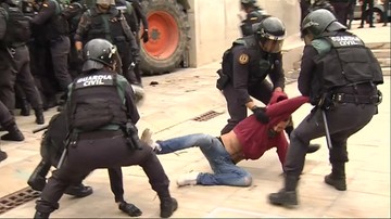 Referendum w Katalonii: kilkaset osób rannych w starciach z policją 