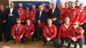 Polscy siatkarze odwiedzili ministra sportu i turystyki