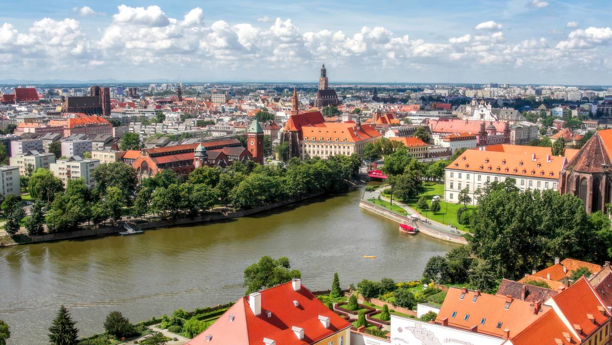 Panorama Wrocławia. Fot. TwojaPogoda.pl