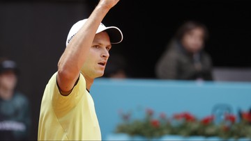 ATP w Madrycie: Hurkacz awansował do kolejnej rundy