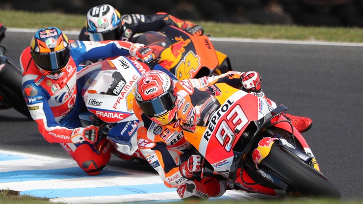 MotoGP: Grand Prix Australii. Kliknij i oglądaj sesje treningowe oraz kwalifikacje