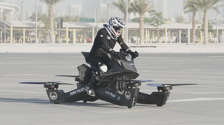 Dubajska policja będzie patrolowała ulice na latających motocyklach