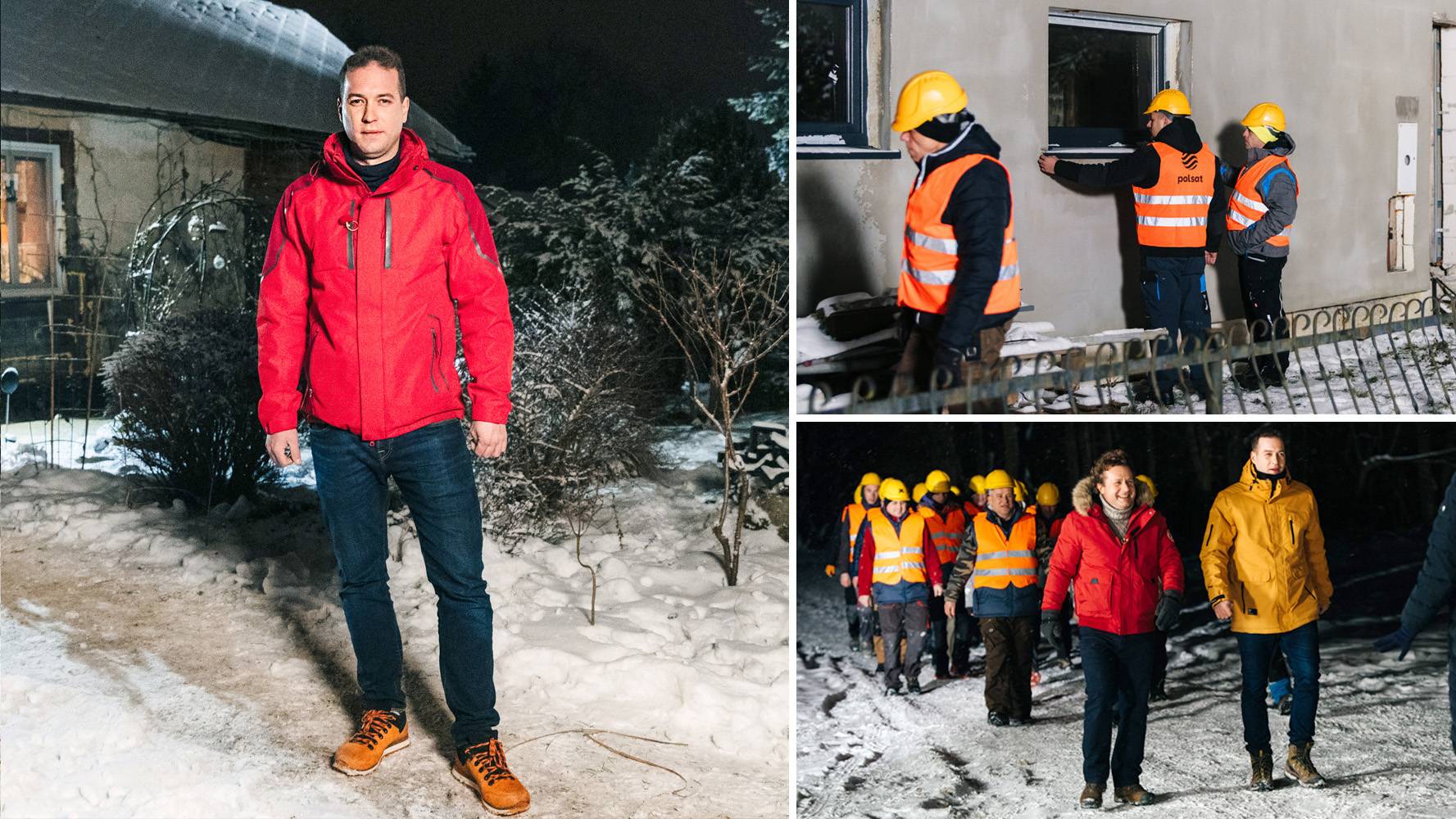 Remont w trakcie mrozów. Co robi ekipa „Nasz nowy dom”?