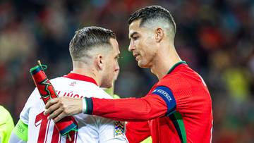 Piotr Zieliński zapytany o zdjęcie z Cristiano Ronaldo. Ostra reakcja. "Nie interesuje mnie to"