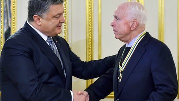 McCain zapewnił Poroszenkę o poparciu w walce z rosyjską agresją