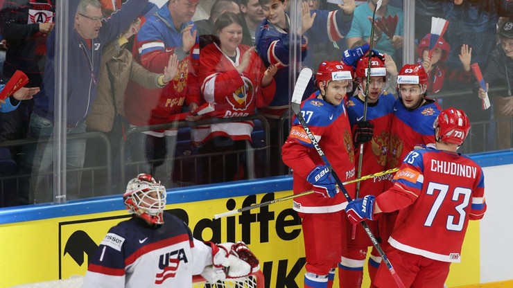 USA rozbite! Rosja brązowym medalistą MŚ w hokeju