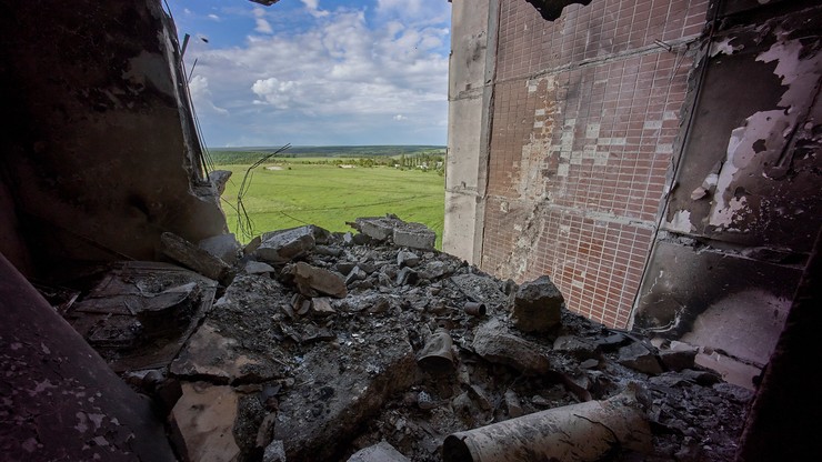 Wojna w Ukrainie. Atak rakietowy w obwodzie lwowskim przy granicy z Polską
