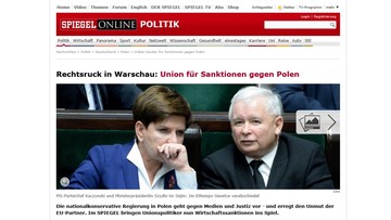 Niemieccy politycy domagają się sankcji przeciwko Polsce