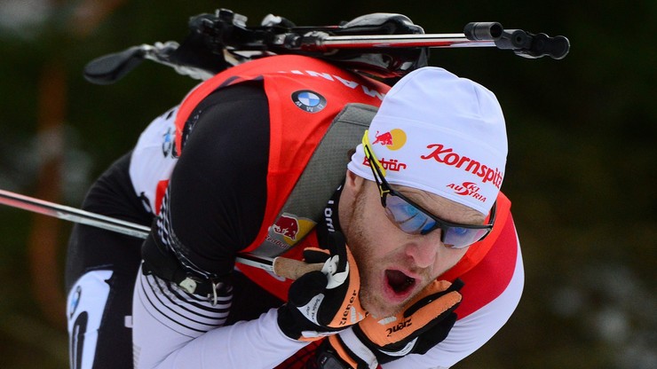 PŚ w biathlonie: Wygrana Edera na dochodzenie w Ruhpolding