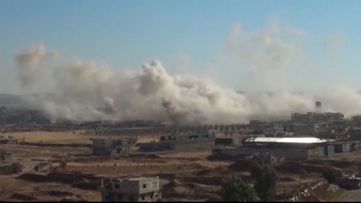 Syryjskie media: izraelskie pociski rakietowe zaatakowały bazę sił powietrznych w Hims