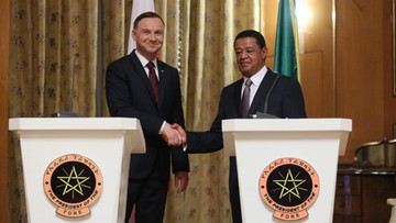 Prezydenci Duda i Teshome: zwiększyć wymianę handlową miedzy Polską i Etiopią