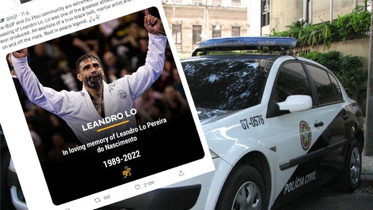 Brazylia. Mistrz świata ju-jitsu postrzelony w głowę przez policjanta. Leandro Lo nie żyje