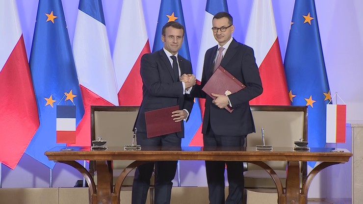Prezydent Francji zapewnił, że Polska skorzysta na funduszu. Chodzi o transformację energetyczną