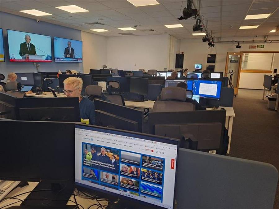 Pracujemy w połączonym newsroomie: Polsatnews.pl i Wydarzeń Interii