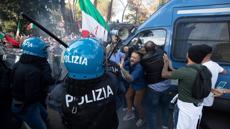 Włochy. Liderzy neofaszystowskiego ruchu aresztowani po zamieszkach w Rzymie