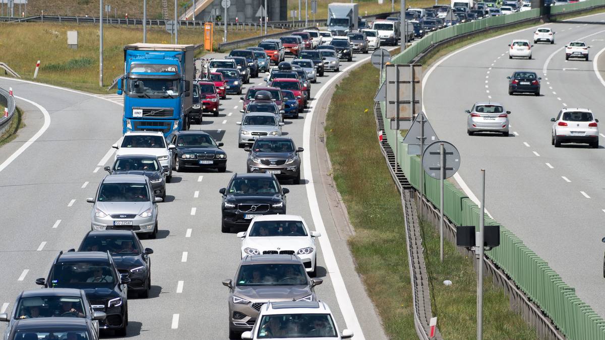 Paraliż na autostradzie A1. Doszło do kilku wypadków