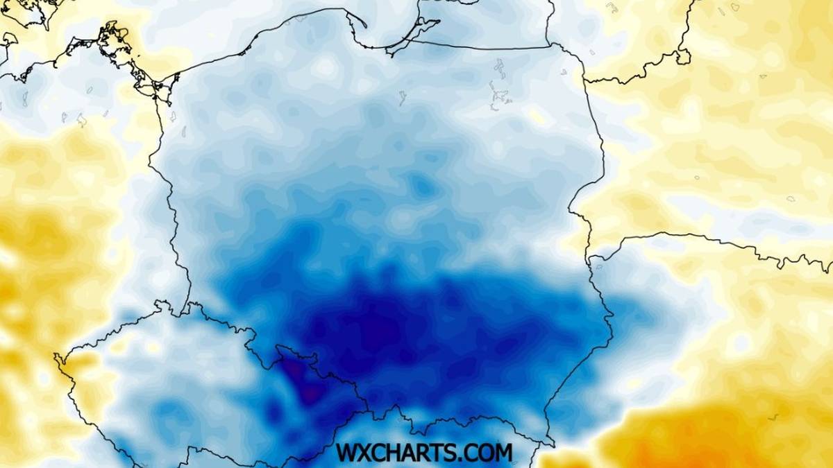 Piątek będzie chłodnym dniem, zwłaszcza na południu. Tam może być maksymalnie około 13 st. C