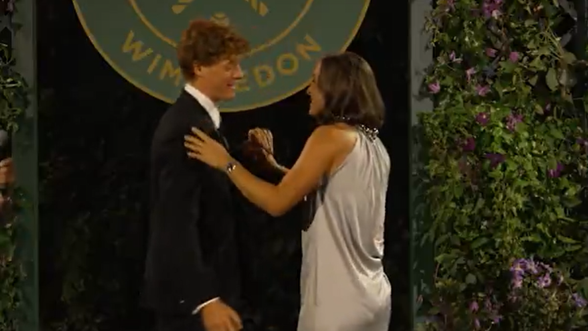 Ależ piękna para! Świątek i Sinner zatańczyli na Wimbledonie (WIDEO)