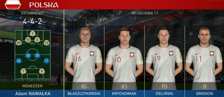 Reprezentanci Polski w FIFA 18