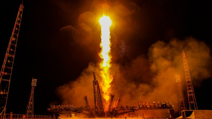 Sojuz MS-05 z nową załogą dotarł do Międzynarodowej Stacji Kosmicznej