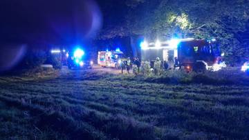 Tragiczny wypadek w Łebieńskiej Hucie. Cztery osoby ranne, jedna nie żyje